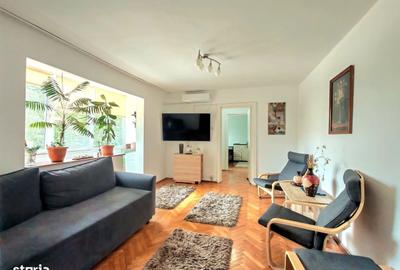 Apartament cu 3 camere semidecomandat în Olimpia-Stadion