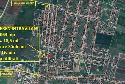 Teren de 1063 mp, în Livada - 1