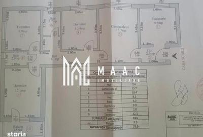 Apartament cu 4 camere decomandat în Hipodrom 1