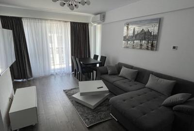 Apartament cu 3 camere decomandat, mobilat în Barbu Văcărescu