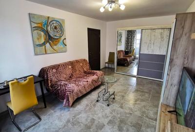 Apartament cu 2 camere semidecomandat, mobilat în Obor