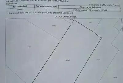 Teren de 2100 mp, în Cârnești - 1