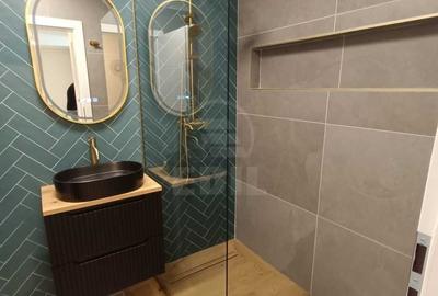 Apartament cu 3 camere semidecomandat, mobilat în Florești - 11