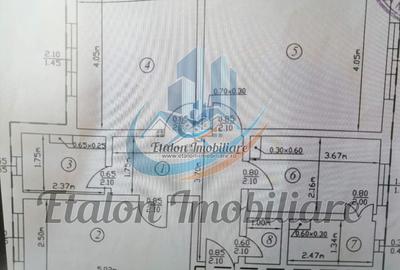 Apartament cu 3 camere decomandat în Mărăței