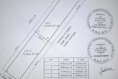 Teren de 2625 mp, în Berceni - 2