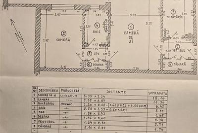 Apartament cu 2 camere semidecomandat în Tineretului - 8