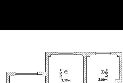 Apartament cu 2 camere decomandat în Tineretului - 3