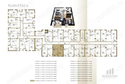 Apartament cu 3 camere decomandat în Republicii - 3