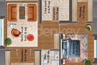 Vila moderna in stil britanic | 4 dormitoare | finisaje premium - 20