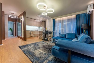 Apartament cu 2 camere semidecomandat, mobilat în Între Lacuri