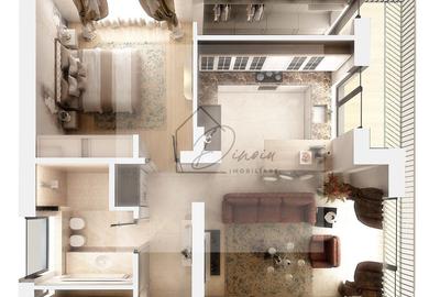 Apartament cu 2 camere decomandat, mobilat în Bartolomeu - 25