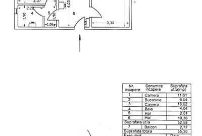 🏡 Apartament spațios 2 camere, decomandat, Mazepa, etaj 7, bloc cu lift - 6