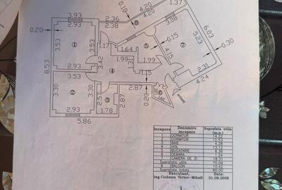 Apartament cu 3 camere decomandat în Central - 1