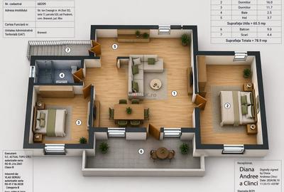 Casă individuală cu 6 camere cu Canalizare în Pasărea - 22