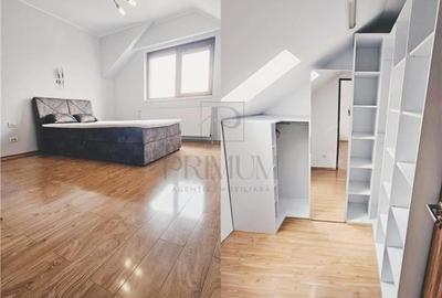 Duplex cu teren 522 mp - asfalt  - panouri si garaj - mobilat si utilat - 7