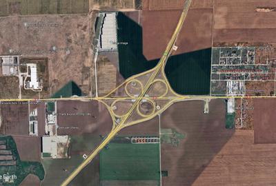 Soseaua Oltenitei DN4 langa Autostrada de Centura A0 - 1