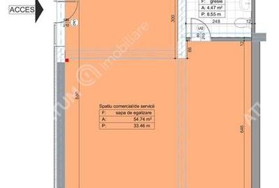 Spatiu comercial de 59 mp cu 2 locuri de parcare in zona Pictor Brana Spatiu comercial de 59 mp cu 2 locuri de parcare in zona Pictor Brana - 3
