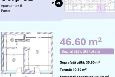 Apartament cu 2 camere în Central - 4