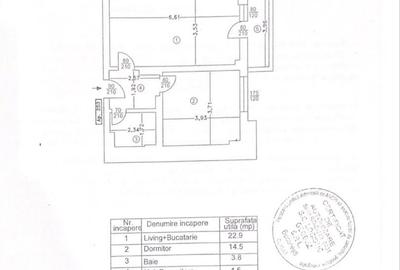 Apartament cu 2 camere decomandat în Metalurgiei - 1