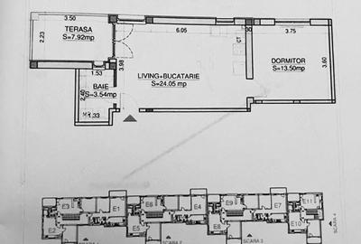 Apartament cu 2 camere decomandat în Exterior Vest - 16