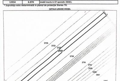 Teren de 23728 mp, în Postăvari - 3
