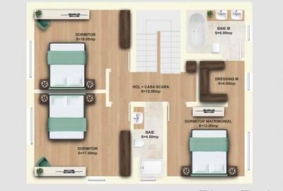 Casă individuală cu 5 camere cu Teren 337 Mp în Tunari - 6