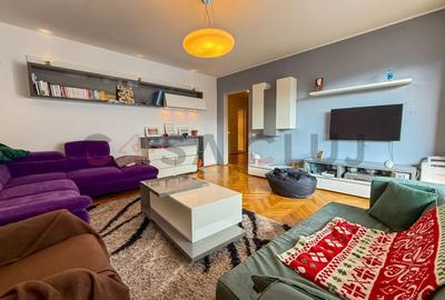 Apartament cu 3 camere semidecomandat, mobilat în Mănăștur