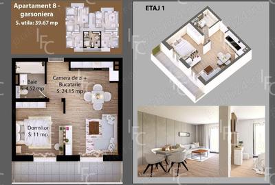 Apartament cu 2 camere | Ansamblu rezidential Nou | Strada Careiului - 10