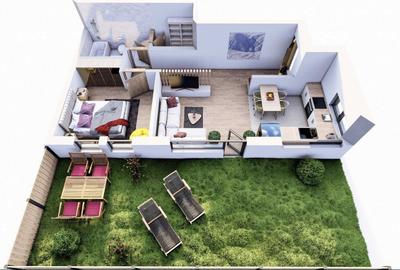 Apartament cu gradina , la bloc tip Vila, zona Ira - 3