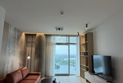 Apartament cu 2 camere semidecomandat, mobilat în Floreasca