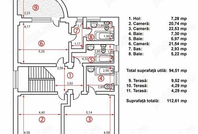 Casă individuală cu 8 camere cu Canalizare în Nordului - 7