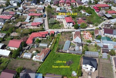 Teren 1003 mp, oportunitate de constructie, Berceni - 1