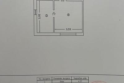 Apartament  1 camera +parcare+boxa, Lunca Cetatuii