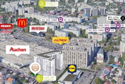 Apartament cu 2 camere decomandat în Titan - 3