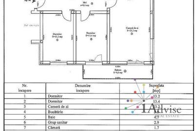 Apartament cu 3 camere în Bartolomeu - 2