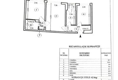 Apartament cu 3 camere semidecomandat în Tudor Vladimirescu - 11