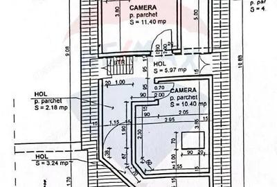 Apartament cu 3 camere semidecomandat în Central - 15