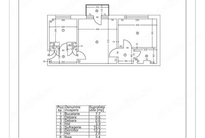 Apartament cu 2 camere semidecomandat în Lăpuș - 1