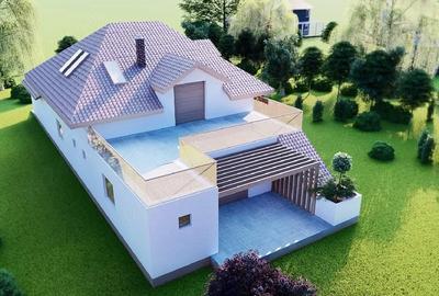 Casă cu 4 camere cu Teren 450 Mp în Moara Vlăsiei - 4