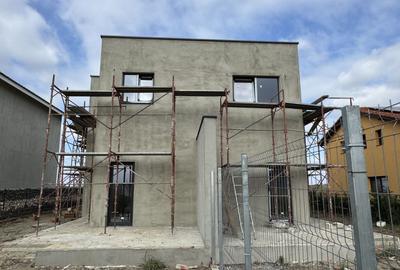 Sacalaz, 1/2 Duplex P+E, 4 Camere,2 Bai,Proiect Modern - 4