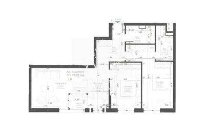 Apartament cu 3 camere decomandat în Sopor - 3