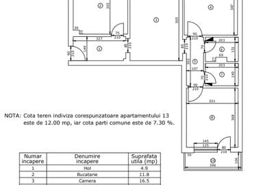 Apartament cu 3 camere semidecomandat, mobilat în Podu Roș - 9