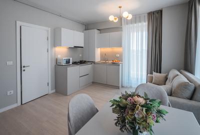 SOLID RESIDENCE Sea View PERLA  - STUDIO MOBILAT SI UTILAT LUX vedere LA MARE - 12