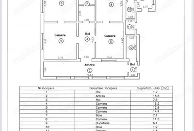 Casă cu 4 camere cu Teren 560 Mp în Aradului - 1