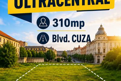 Teren Construcții intravilan de 290 mp, în Ultracentral - 1