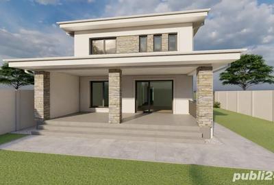 Casa Moderna P+1 , 4 dormitoare,3 bai , teren 420 mp- ViaCarmina - 3