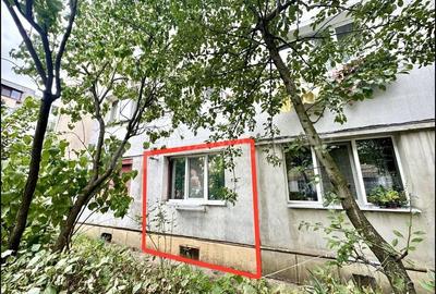 Garsoniera mobilata+camera la demisol, zona Tractorul, comision 0 - 7