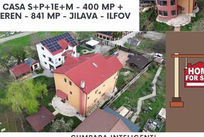 Casa S+P+1E+M - 400 mp + Teren - 841 mp - Jilava - Ilfov