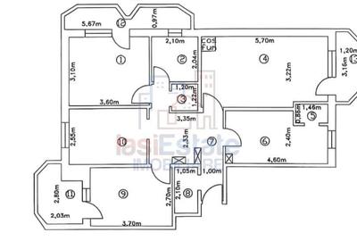 Apartament cu 4 camere decomandat în Păcurari - 7