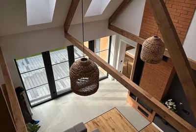 Vila noua,2 nivele,5 camere,living spectaculos pe 2 etaje, curte și șemineu,lux - 3